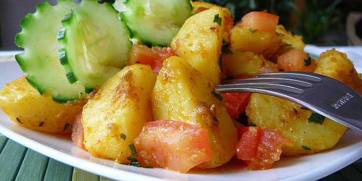 Bombajské brambory podle Jamieho Olivera