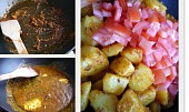 Bombajské brambory podle Jamieho Olivera, ...nejdříve bylinky, potom máslo, brambory a je to:-)
