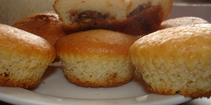Vanilkové muffiny s toffifee