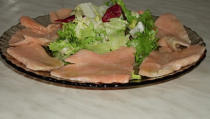 Carpaccio z lososa