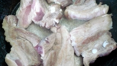 Šopronský vepřový bůček