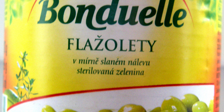 Uzená polévka s mladými fazolemi - flažolety