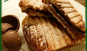 Vánočkové toasty s Nutellou