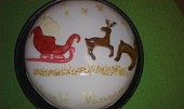 Vánoční dort (sáně a sobíci :))