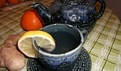 Zázvorový čaj s citrónem (Zázvorový čaj s citrónem.)