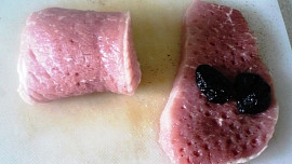 Vepřové závitky s pršutem