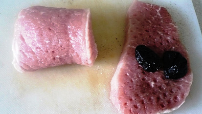 Vepřové závitky s pršutem