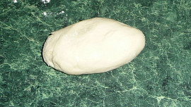 Borové šišky (slané bulky - postup)