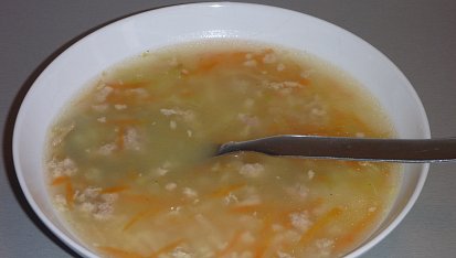 Moje polévka z mletého masa