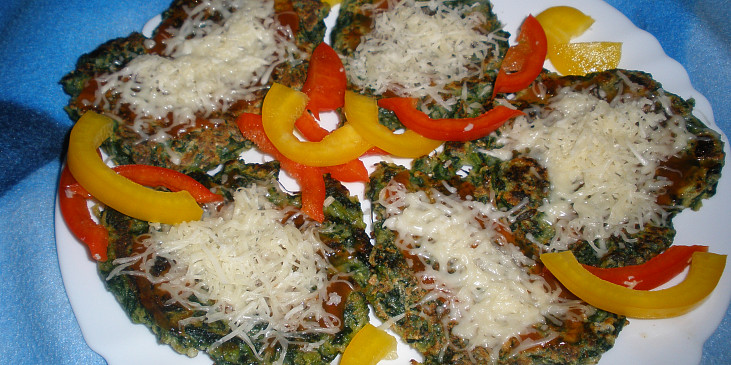 Špenátové placičky se sýrem