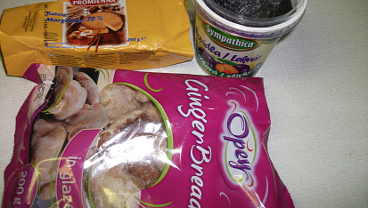 Perníkové kuličky, ingredience