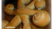 Sněhové vločky (slané preclíky)