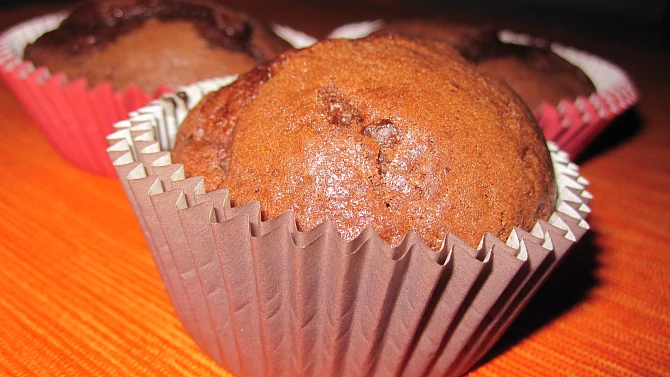 Kakaové muffiny