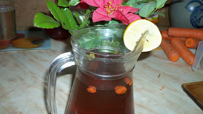 Preventivní čaj proti chřipce-od Vaška, Čaj Acai-Goji s rozinkama