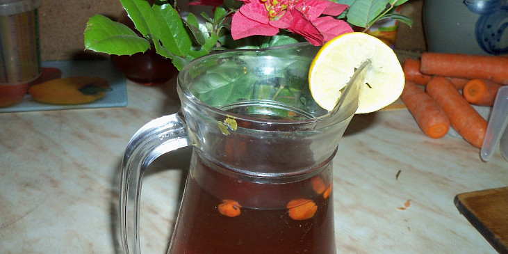 Preventivní čaj proti chřipce-od Vaška (Čaj Acai-Goji s rozinkama)