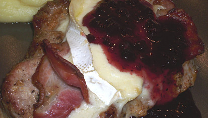 Hořčicovo-brusinková krkovice