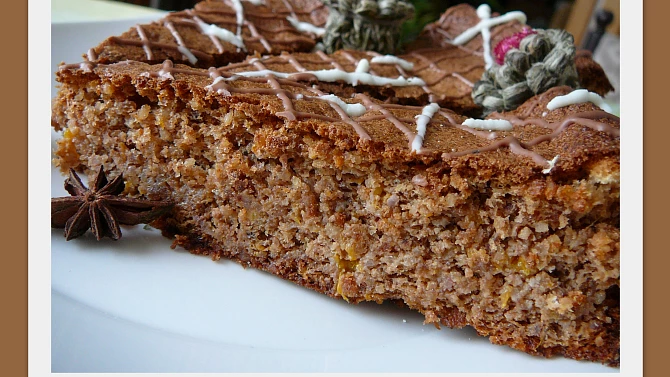 Křehký a šťavnatý mandarinkový koláč (bez mouky), Křehký a štavnatý mandarinkový koláč