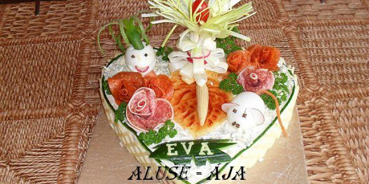 Slaný dort - pro Evu