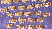 Adventní kalendář z perníku, Adventní kalendář z perníku