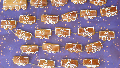 Adventní kalendář z perníku, Adventní kalendář z perníku