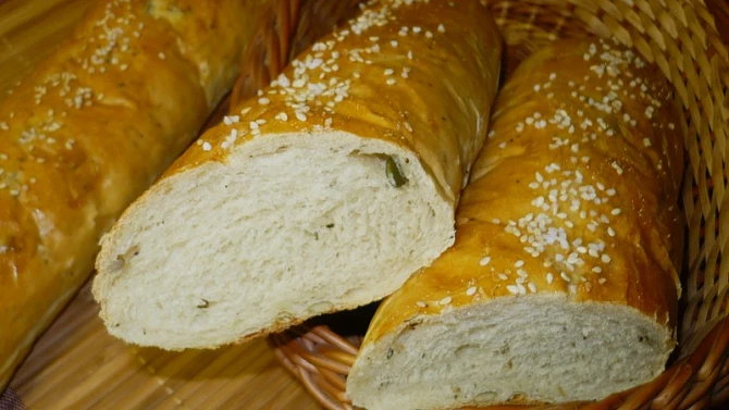 Bagety s provensálskými bylinkami