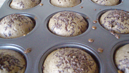 Karobové muffiny