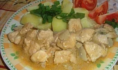 Kuřecí kousky se žampióny