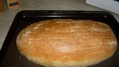 Škvarkový chléb