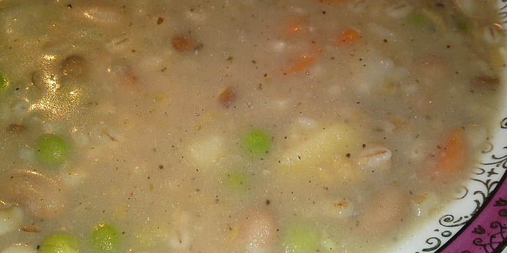Slovenská hrstková polévka