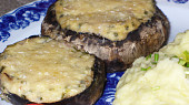 Zapečené žampiony portobello