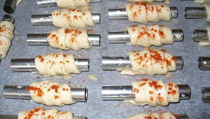Slané kremrolky