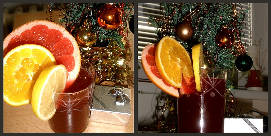 Vánoční (ne)alko citrus punč