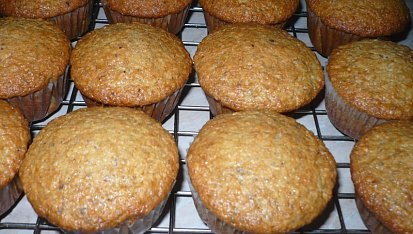 Oříškovo-kokosové muffiny