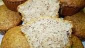 Oříškovo-kokosové muffiny