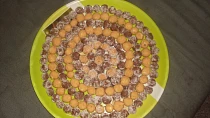 Piškotové a mandlové kuličky