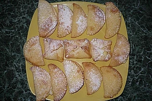 Šátečky s tvarohem
