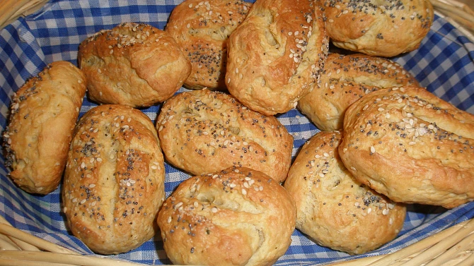 Tvarohové slané houstičky