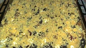 Kecaný koláč (Kleckslkuchen), s drobenkou