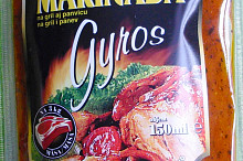 Kuřecí  „Gyros“ ve smetanové omáčce