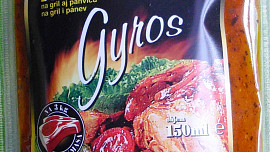 Kuřecí  „Gyros“ ve smetanové omáčce