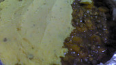 Pastýřský koláč (Shepherd’s pie) - vegetariánská verze, Na směs vršíme kaši