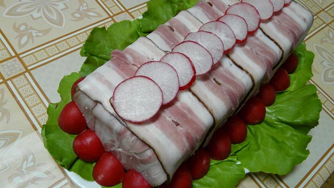 Paštika s vepřovým jazykem