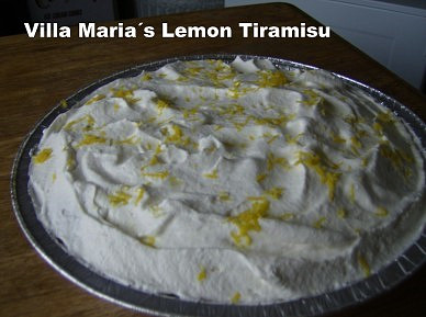 Villa Maria\'s Lemon Tiramisu