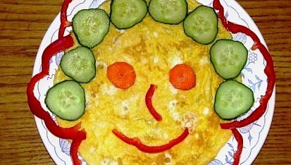 Večeře nebo snídaně pro děti