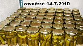 Zavařené okurky + nálev