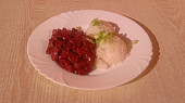 Feijoada (černé fazole s dušeným masem)