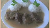 Vepřové roládky s rybízovou marmeládou a celerem, vepřové roládky s rybíz,marmeládou a celerem