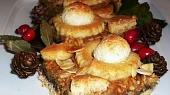Křehké jablečno-makové řezy