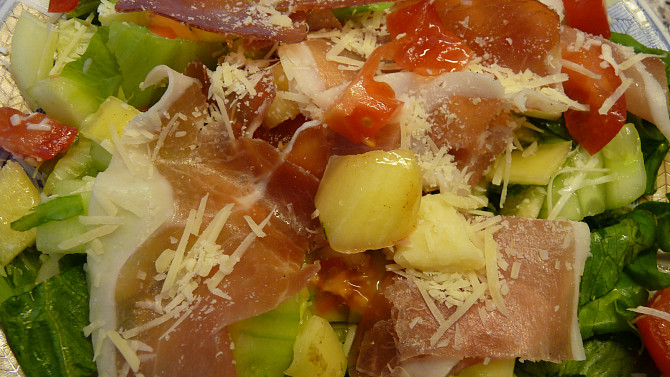 Salát - vzpomínka na Itálii
