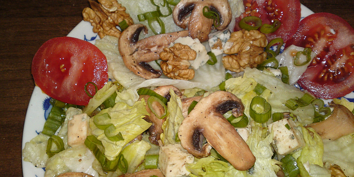 Zelený židovský salát